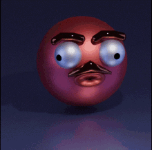 Mustache Emoji GIF - Mustache Emoji 80s GIFs