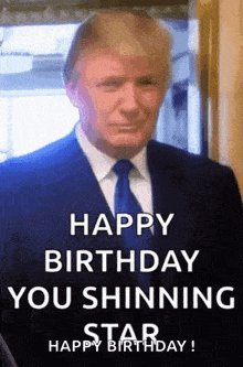 Birthday Trump GIF - Birthday Trump GIFs