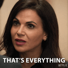 That'S Everything Lana Parrilla GIF - That'S Everything Lana Parrilla Lisa Trammell GIFs