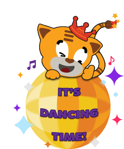Its Dancing Time Toys Kingdom Sticker - Its Dancing Time Toys Kingdom Waktunya Menari Stickers