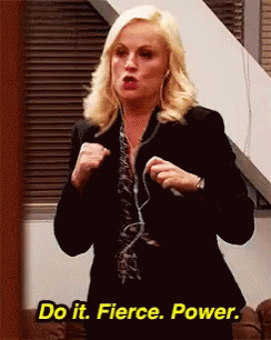 Leslie Knope Do It GIF - Leslie Knope Do It Fierce GIFs