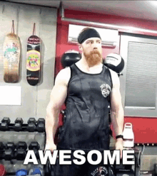 Awesome Sheamus GIF - Awesome Sheamus Celtic Warrior Workouts GIFs