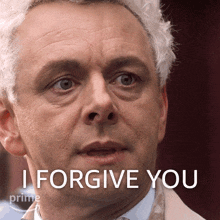 i forgive you aziraphale michael sheen good omens i accept your apology
