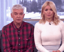 Phil And Holly Phillip Schofield GIF - Phil And Holly Phillip Schofield Sofa GIFs