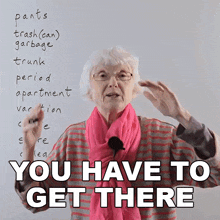 You Have To Get There Gill GIF - You Have To Get There Gill Engvid GIFs