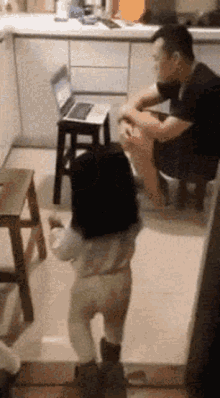 Toilet Water Drink GIF - Toilet Water Drink Toddler GIFs