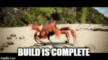 Build Is Complete Crab Rave GIF - Build Is Complete Crab Rave Crab Party GIFs