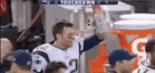 Tom Brady Hanging GIF - Tom Brady Hanging High Five GIFs