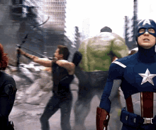 Avengers Captain America GIF - Avengers Captain America Squad GIFs