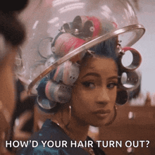 Cardi Hair GIF - Cardi Hair Nikki Minaj GIFs