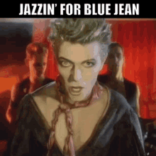 David Bowie Blue Jean GIF