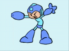 I Can'T Defeat Airman Mega Man GIF