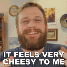It Feels Very Cheesy To Me Grady Smith GIF - It Feels Very Cheesy To Me Grady Smith Sounds Too Corny For Me GIFs