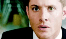 Jensen Ackles Supernatural GIF - Jensen Ackles Supernatural Shocked GIFs