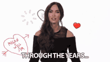 Through The Years Hearts GIF
