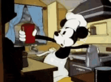 Coffee Mickey Mouse GIF - Coffee Mickey Mouse Disney GIFs
