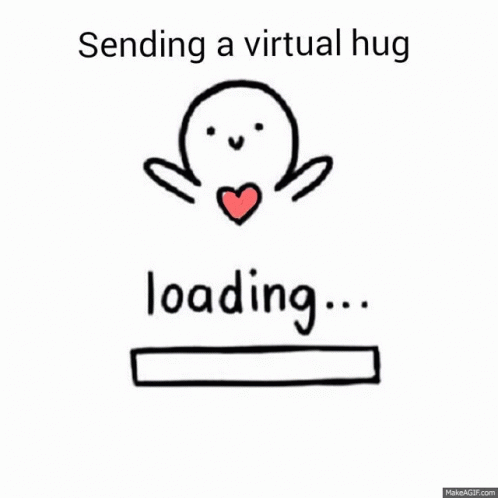 Hugs Sending Virtual Hugs GIF – Hugs Sending Virtual Hugs Love ...