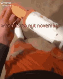 when its no nut november shorts vacuum