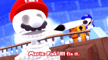 Smg4 Mario GIF - Smg4 Mario Fine Ill Fix It GIFs