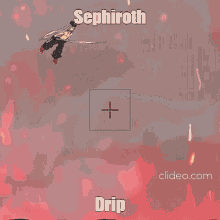 Sephiroth Drip GIF - Sephiroth Drip Komii GIFs