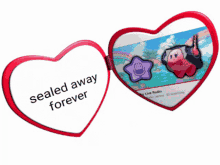 Kirby Live Radio Sealed Away Forever GIF - Kirby Live Radio Sealed Away Forever Heart Locket GIFs