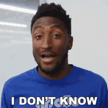 I Dont Know Marques Brownlee GIF - I Dont Know Marques Brownlee Idk GIFs