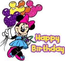 Birthday Minnie Mouse GIFs | Tenor