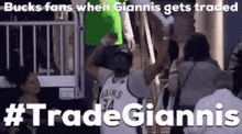 Bucks Fans When Giannis Gets Traded GIF