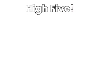 High Five Molang Sticker - High Five Molang Piu Piu Stickers