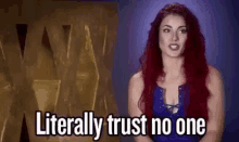 Trust No One GIF - The Challenge Literally Trust No One GIFs