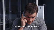 Alright I'M Sorry Collin GIF - Alright I'M Sorry Collin The Departed GIFs