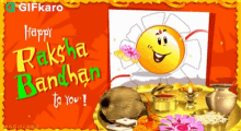 happy raksha bandhan to you gifkaro happy rakhi festival rakhi