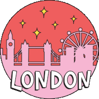 London Baby Sticker - London Baby Stickers