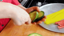 Scooping Avocado Maangchi GIF - Scooping Avocado Maangchi Peeling Avocado GIFs