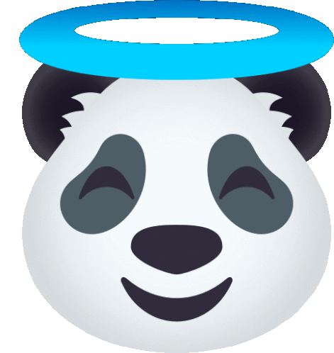 Innocent Panda Sticker - Innocent Panda Joypixels Stickers