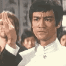Bruce Lee Slap GIF - Bruce Lee Slap Face GIFs
