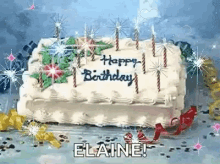 Elaine Birthday GIF