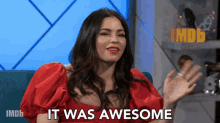 it was awesome great excellent impressive jenna dewan