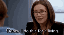 I Do This For A Living Mary Mcdonnell GIF - I Do This For A Living Mary Mcdonnell Major Crimes GIFs