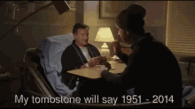 Robin Williams Predicts His Death GIF - Tombstone My Tombstone Robin Williams GIFs