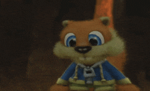 a cartoon squirrel says " i 'm gonna have that gold card before you know it " in a speech bubble