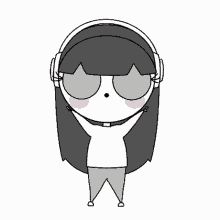 listening music