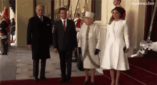 Angelica Rivera Y Peña Nieto Visita De Estado GIF