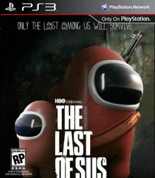 a ps3 game called the last of us with among us on the cover