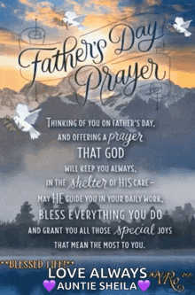 Happy Fathers Day Fathers Day Prayer GIF