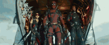 Deadpool Xforce Battle GIF - Deadpool Xforce Battle GIFs