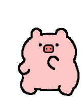 Dance Pig Sticker