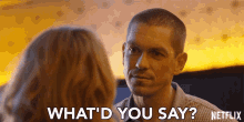 Whatd You Say Steve Howey GIF - Whatd You Say Steve Howey Jason GIFs