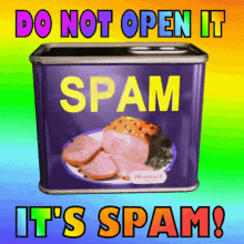 Its Spam No Spam GIF - Its Spam No Spam Stop Spam GIFs