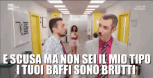 Baffi Brutti Paolo Bitta Luca Nervi Luca E Paolo Camera Cafe Rai GIF - Ugly Moustache Italian Comedian Italian Tv Show GIFs